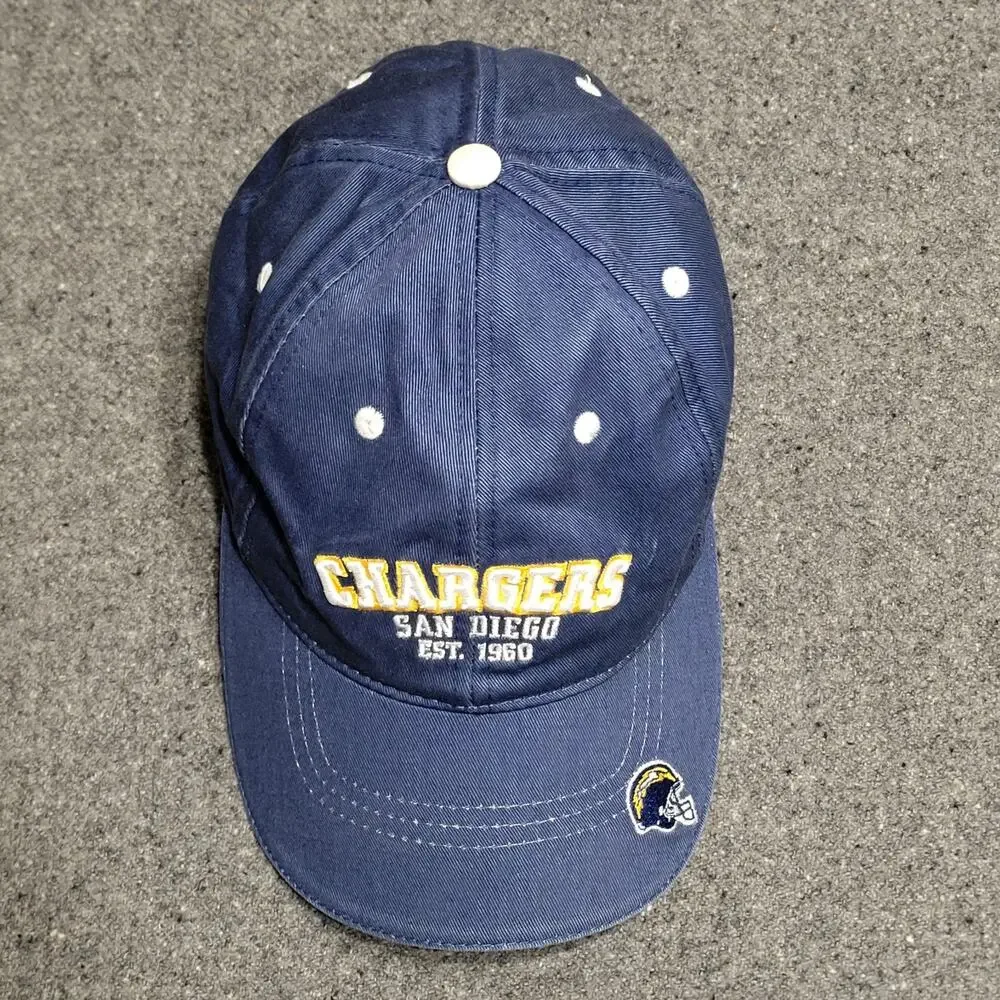Vintage 80s 90s San Diego Chargers Hat Dad Cap Kids Youth Unisex Drew Pearson*